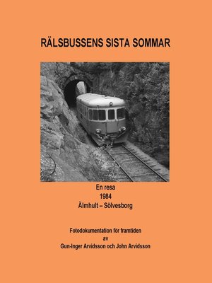 cover image of Rälsbussens sista sommar